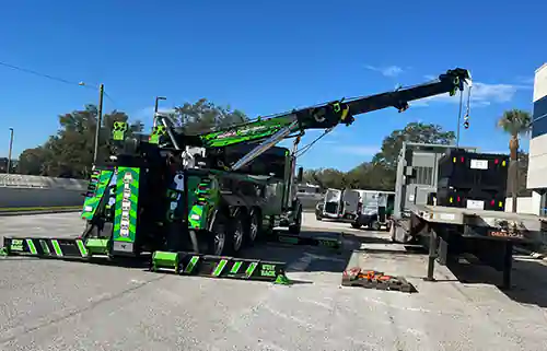 rotator tow truck crane in tampa