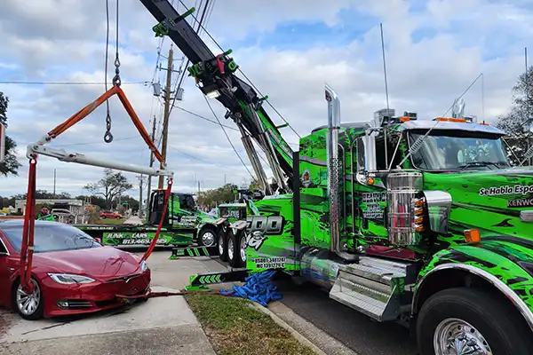 Tampa Roadside Assistance tow truck