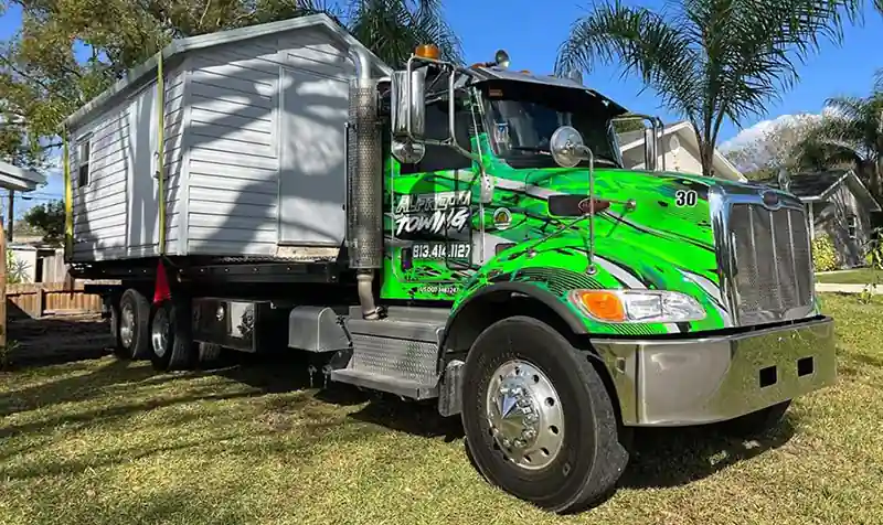 new shed transport