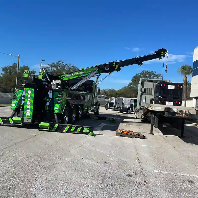 Images of Equipment Hauling Service